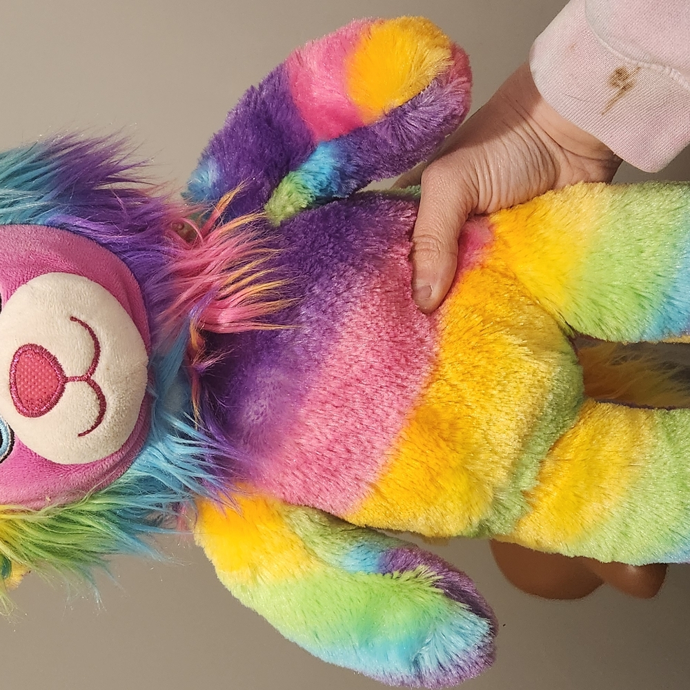 Rainbow Plush Teddy Bear